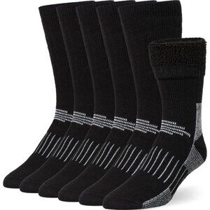 Buttons & Pleats Premium Merino Wool Hiking Socks Outdoor Trail Crew Socks